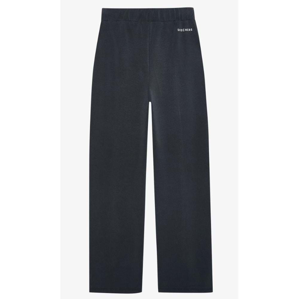 Skechers Soft Touch Wide Leg Sweatpant S242153-001 Kadın Eşofman Altı