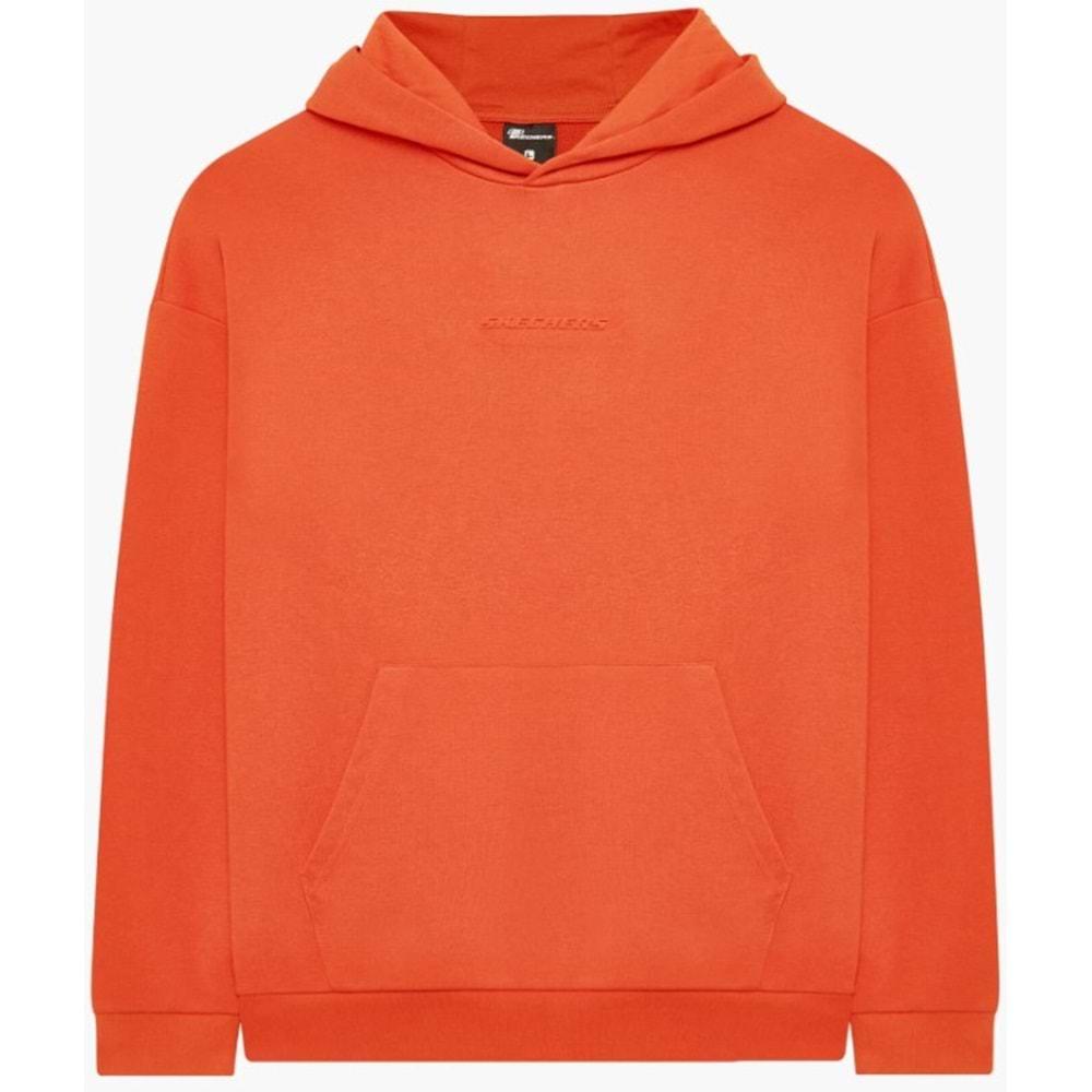 Skechers M Essential Hoodie Sweatshirt S242110-700 Erkek Kapüşonlu Sweatshirt