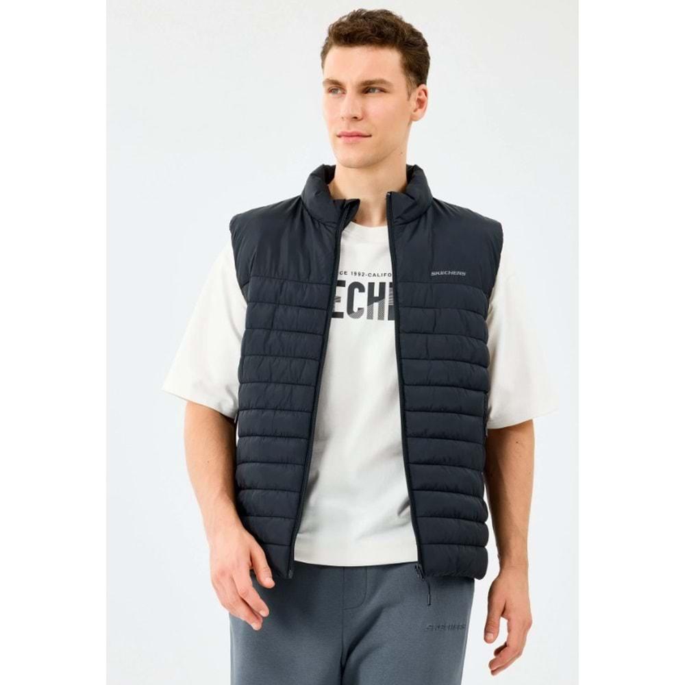 Skechers M Outerwear Polar Lining Paded Vest S242212-3817 Erkek Yelek