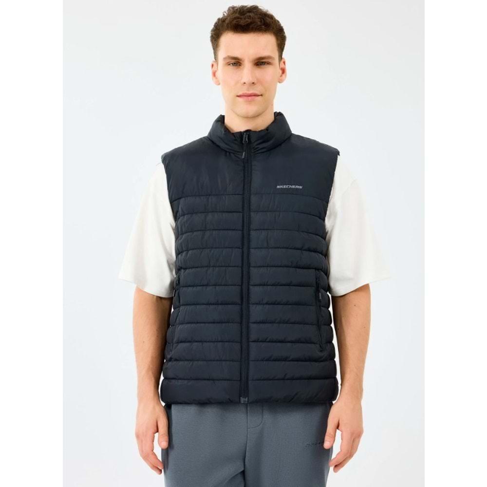 Skechers M Outerwear Polar Lining Paded Vest S242212-3817 Erkek Yelek