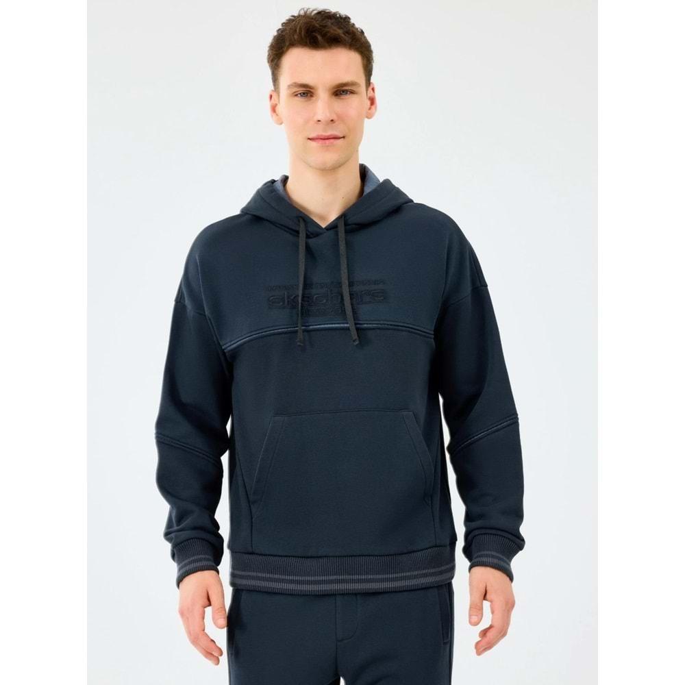 Skechers M Hoodie Kapüşonlu Sweatshirt S2520227-3817 Erkek Kapüşonlu Sweatshirt