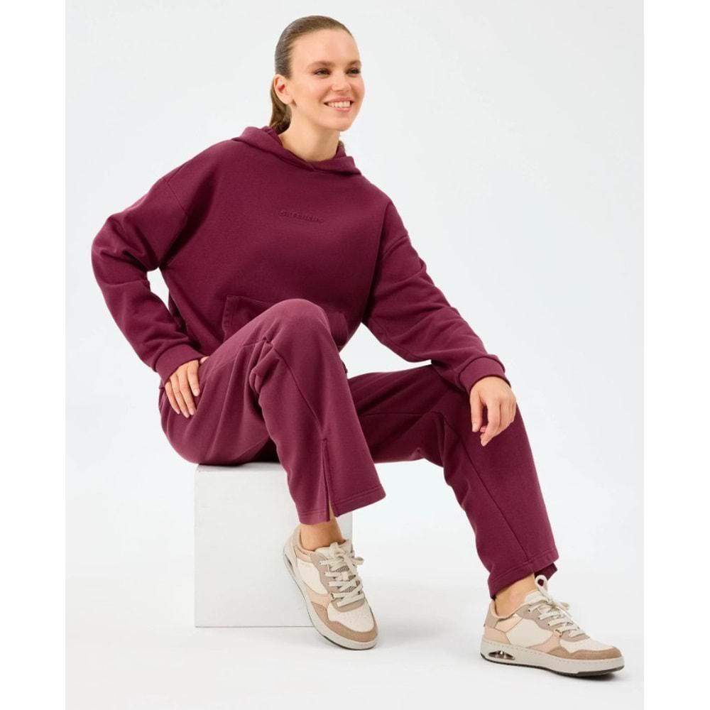 Skechers W Essential Hoodie Sweatshirt S2610013-3877 Kadın Kapüşonlu Sweatshirt