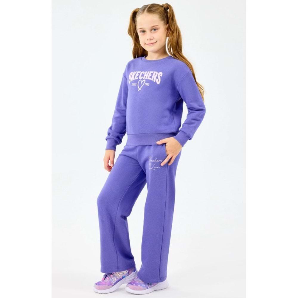 Skechers G Lw Fleece Sweatpant SK2520004-4009 Kız Çocuk Eşofman Altı