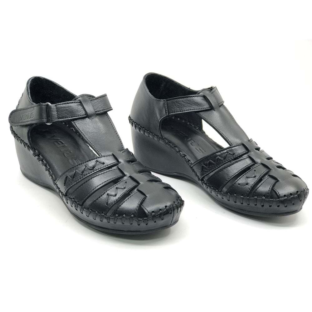 Venüs Miqula Hakiki Deri Comfort Ortopedik Kadın Sandalet