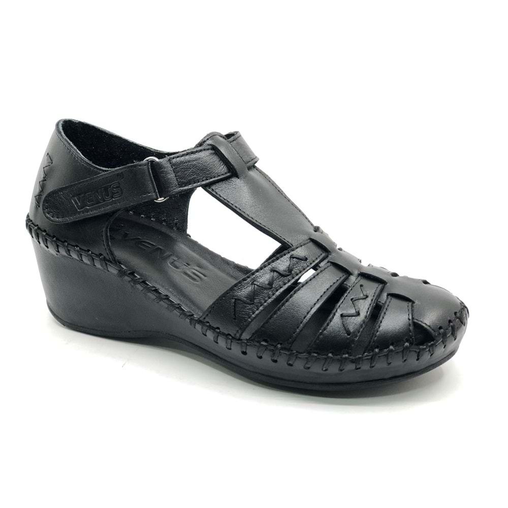 Venüs Miqula Hakiki Deri Comfort Ortopedik Kadın Sandalet