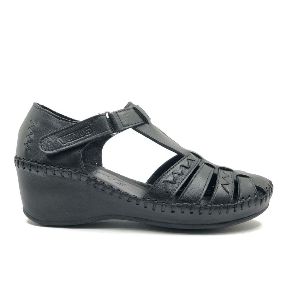 Venüs Miqula Hakiki Deri Comfort Ortopedik Kadın Sandalet