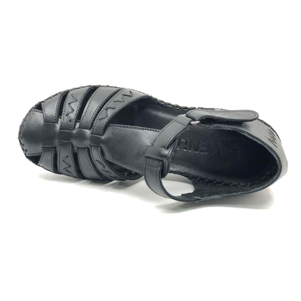 Venüs Miqula Hakiki Deri Comfort Ortopedik Kadın Sandalet