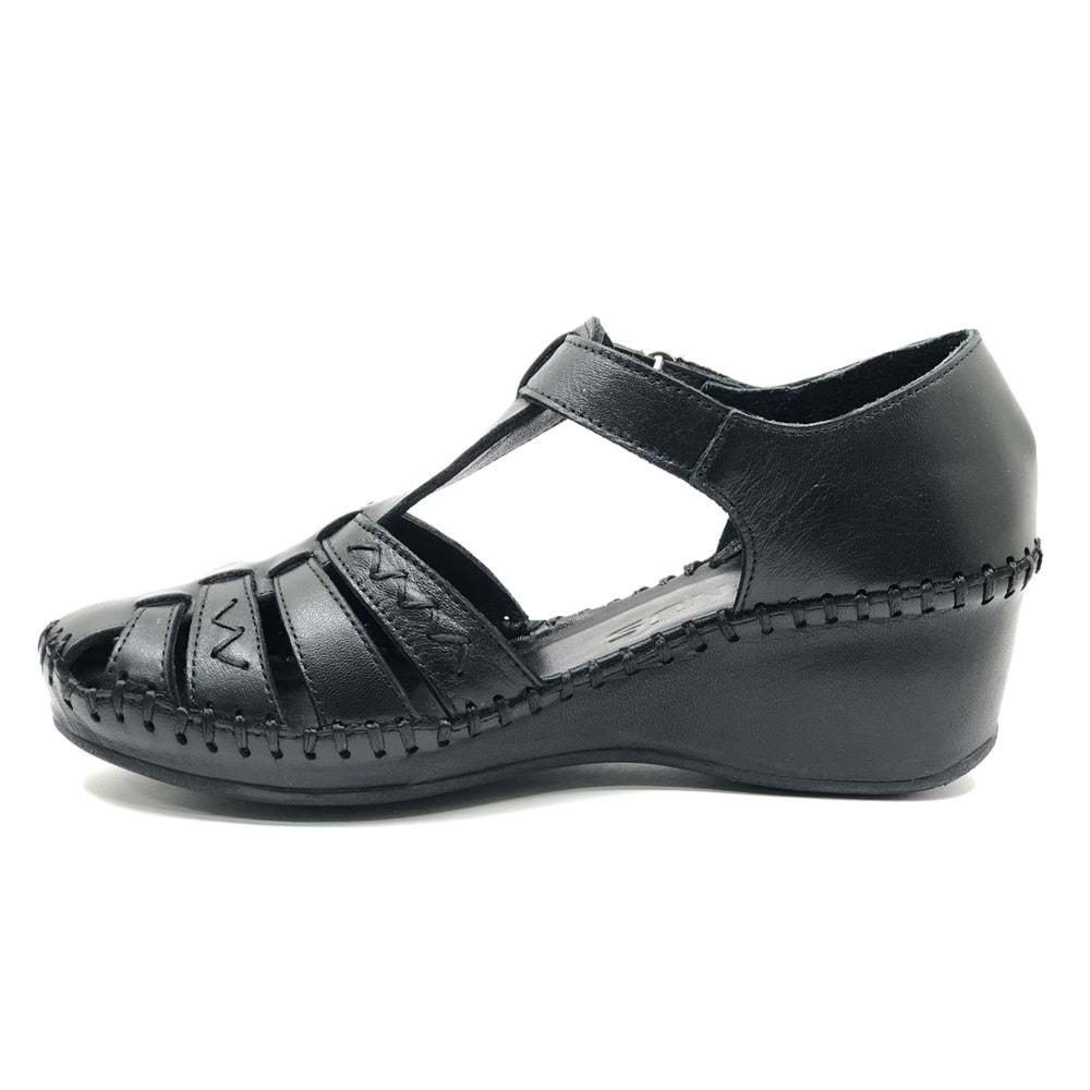 Venüs Miqula Hakiki Deri Comfort Ortopedik Kadın Sandalet