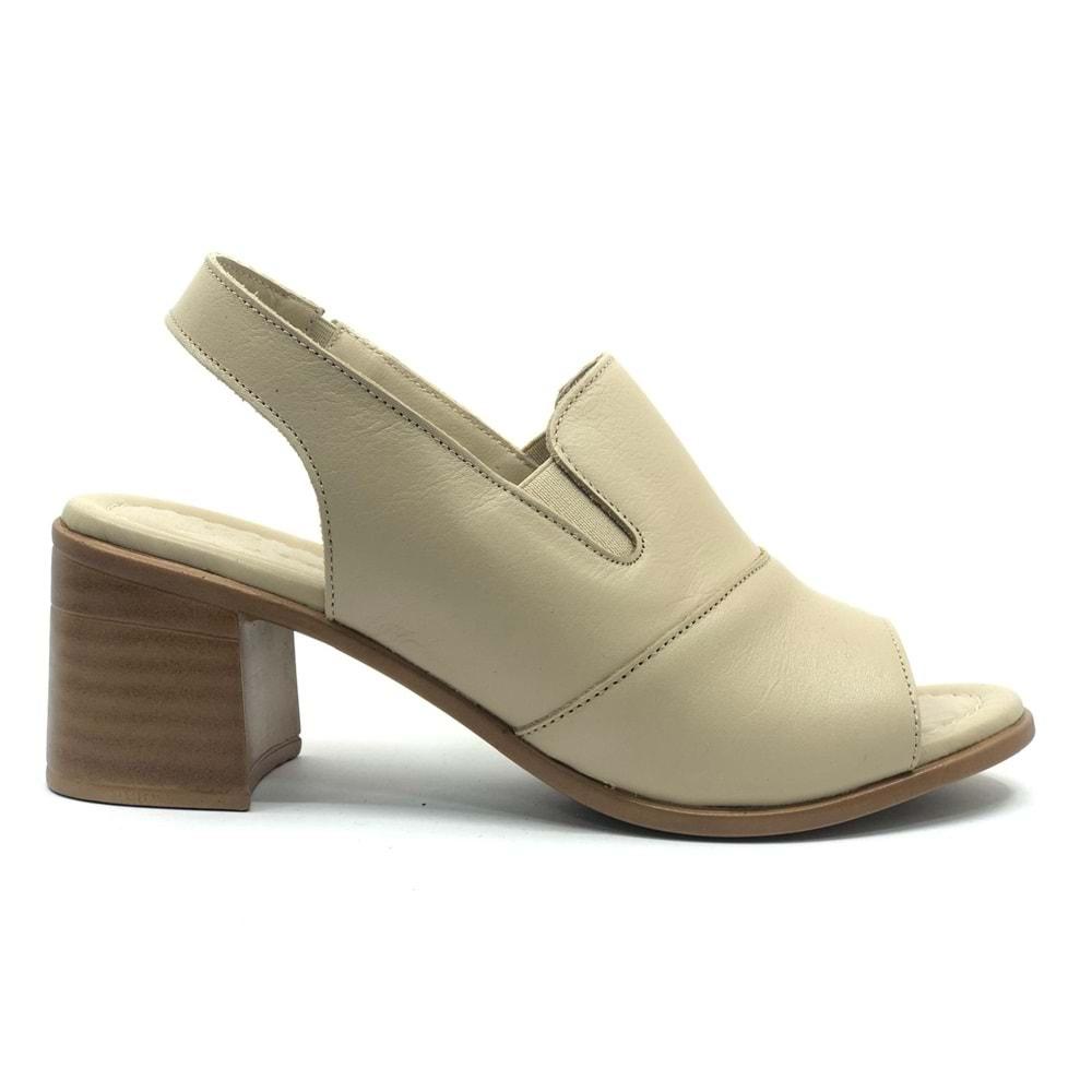 Venüs Ülk Hakiki Deri Comfort Ortopedik Kadın Sandalet