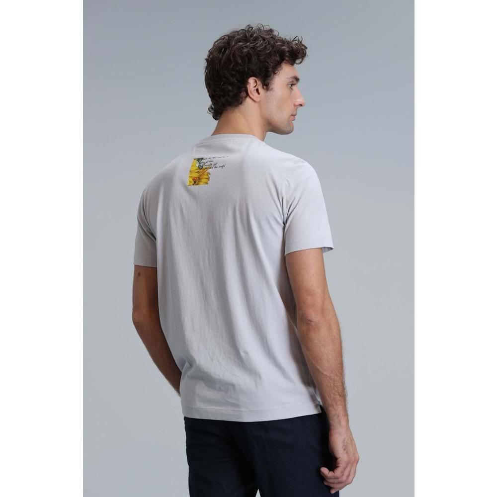 Lufian 111020192 June Modern Grafik T- Shirt Erkek T-Shirt