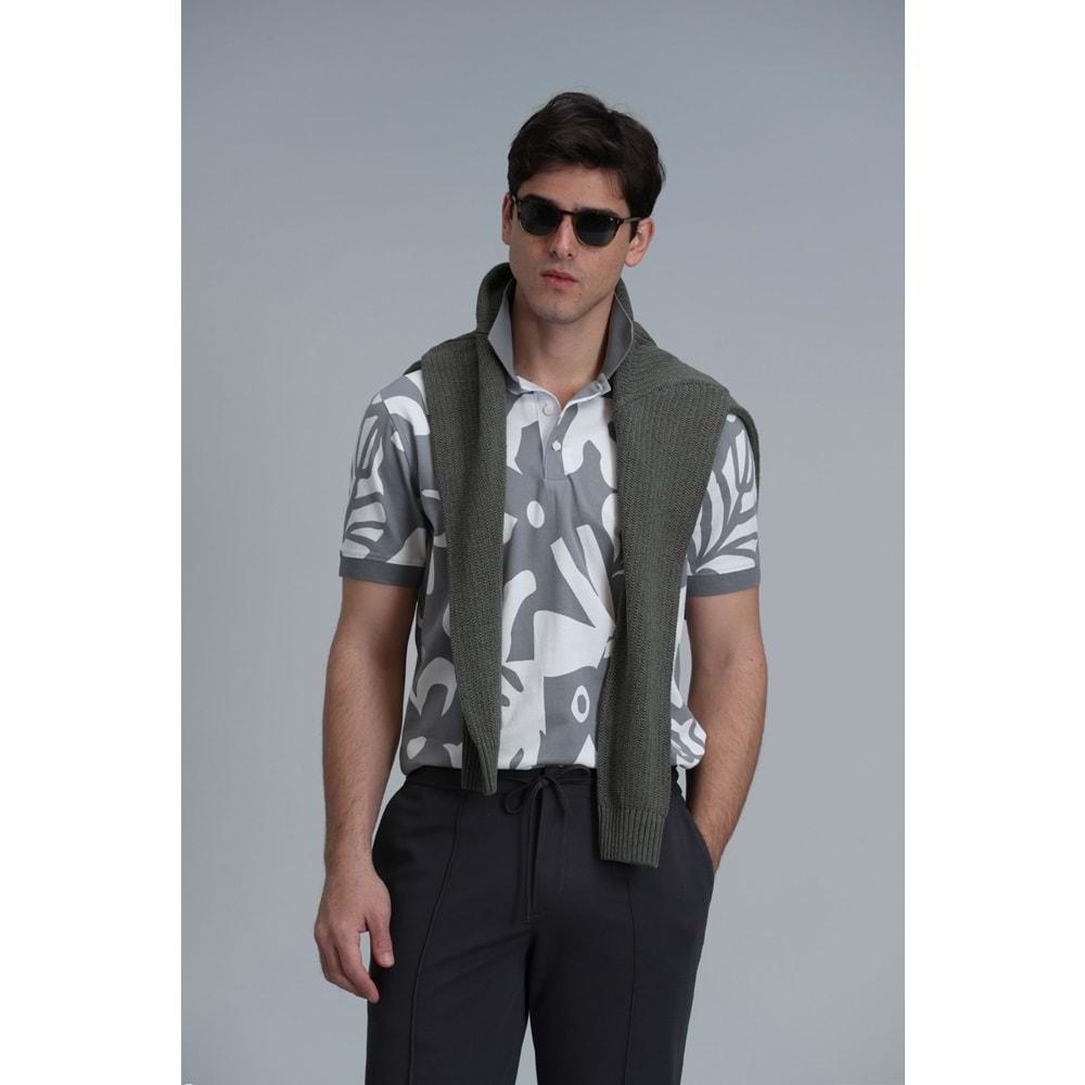 Lufian 111040169 Lındon Smart Polo Yaka Tişort Erkek T-Shirt