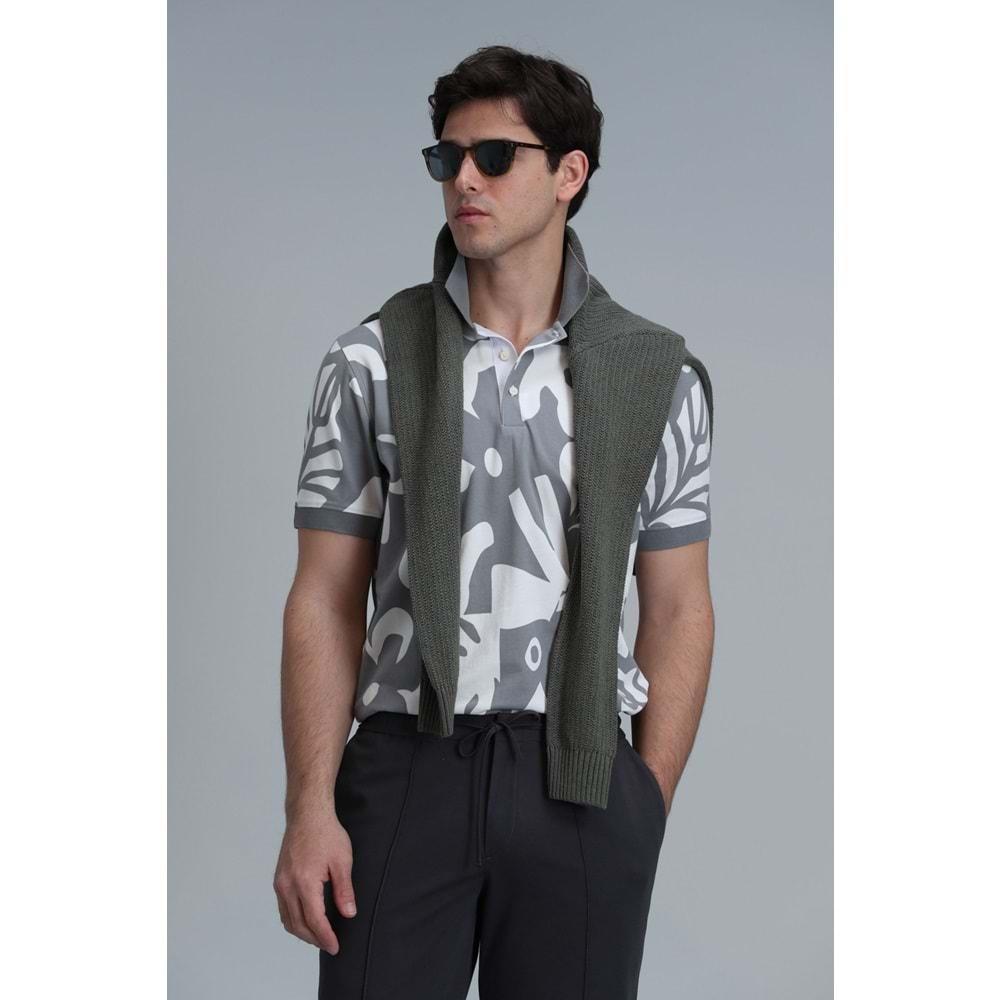 Lufian 111040169 Lındon Smart Polo Yaka Tişort Erkek T-Shirt