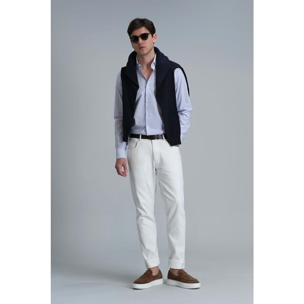 Lufian 111010606 Varda Erkek Basic Gömlek Comfort Slim Fit Erkek Gömlek