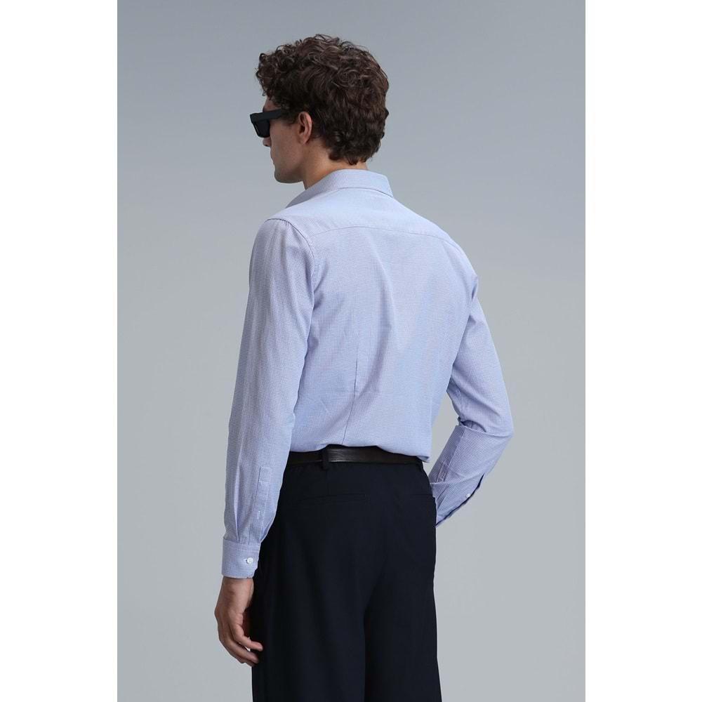 Lufian 111010615 Menar Erkek Basic Gömlek Comfort Fit Erkek Gömlek
