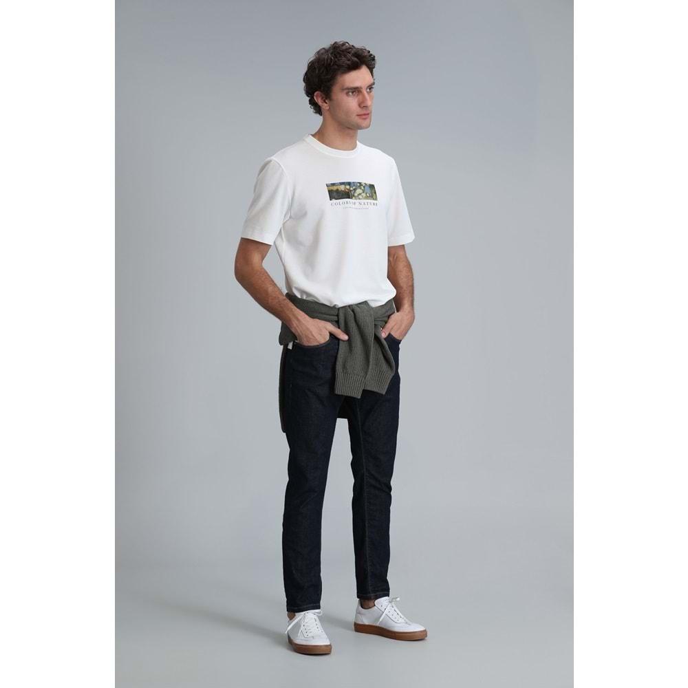 Lufian 111200162 Jacob Smart Jean Erkek Pantolon Regular Fit Erkek Kot Pantolon