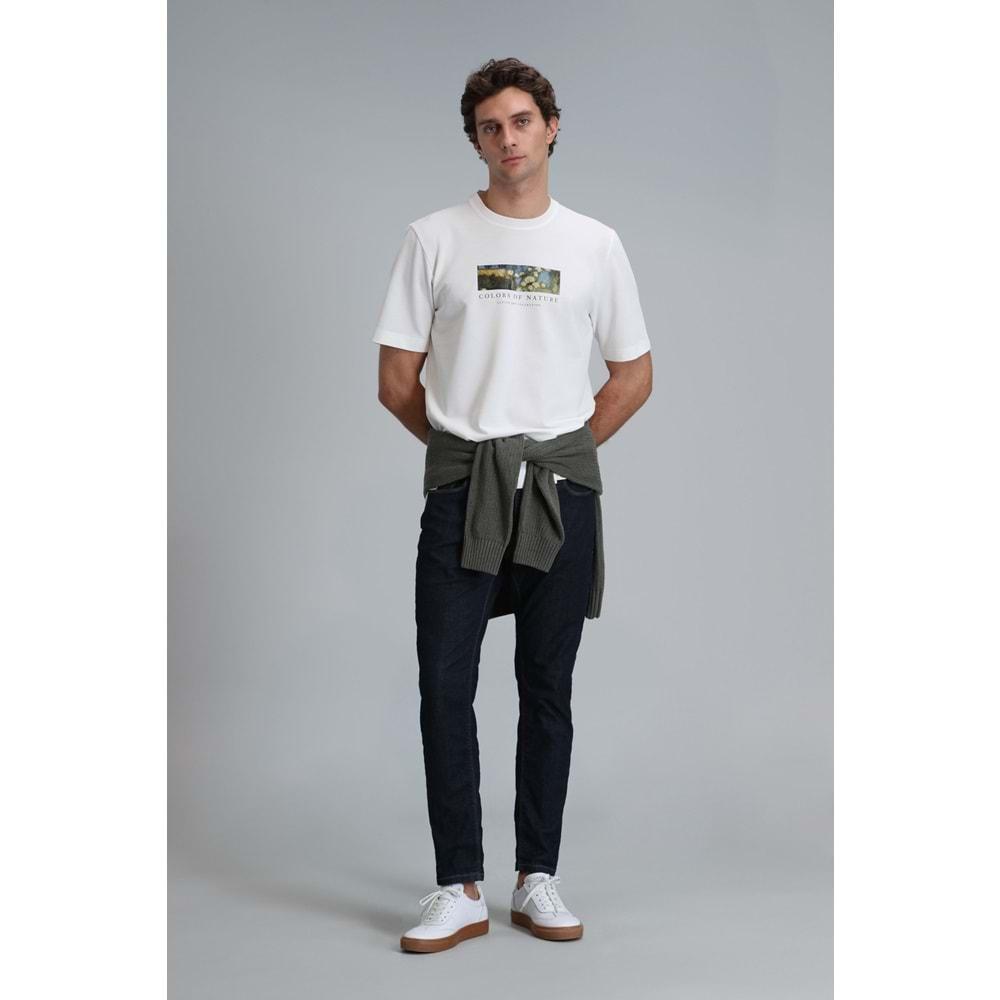 Lufian 111200162 Jacob Smart Jean Erkek Pantolon Regular Fit Erkek Kot Pantolon