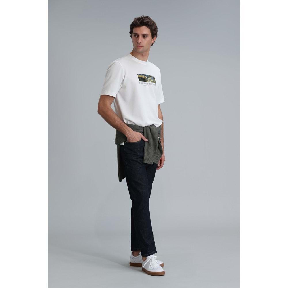 Lufian 111200162 Jacob Smart Jean Erkek Pantolon Regular Fit Erkek Kot Pantolon