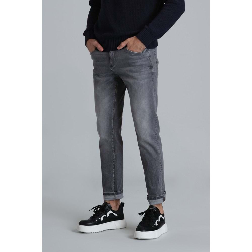 Lufian 111200174 Stef Smart Jean Erkek Pantolon Slim Fit Erkek Kot Pantolon