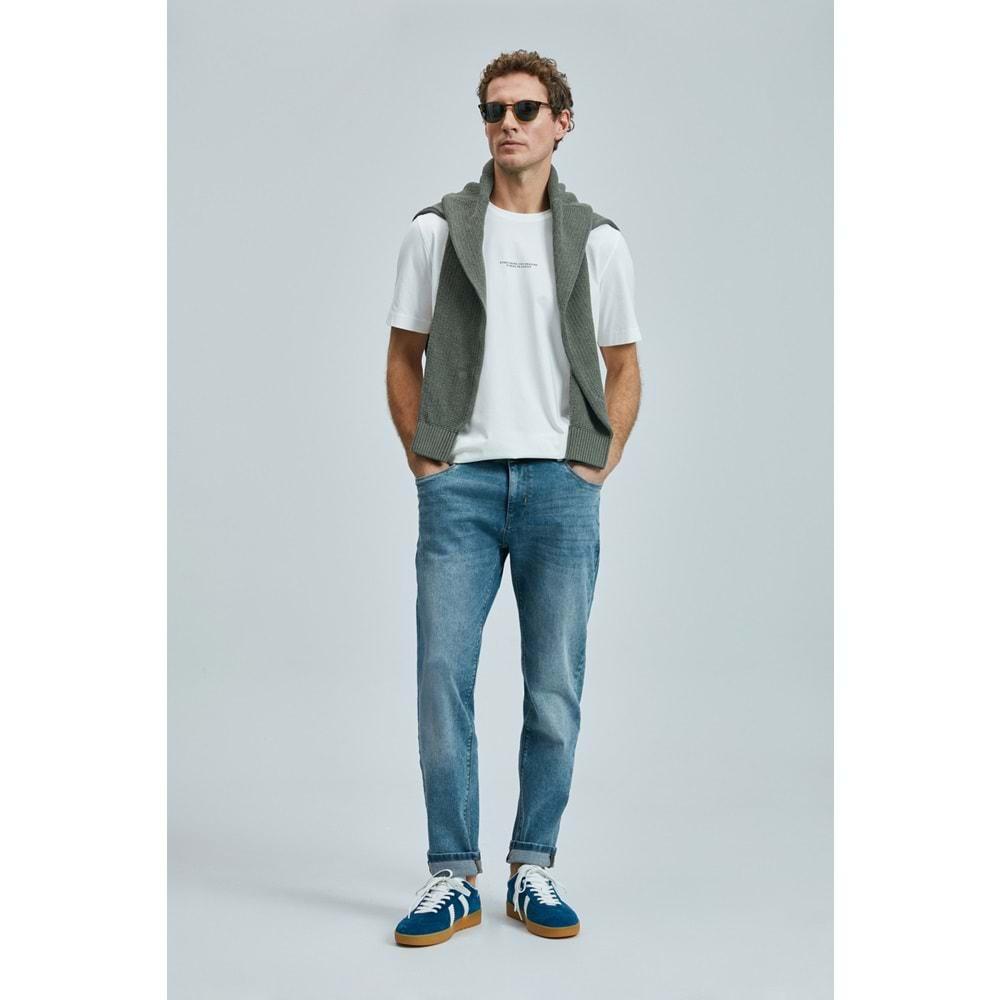 Lufian 111020242 Valor Modern Grafik T- Shirt Erkek Tişort