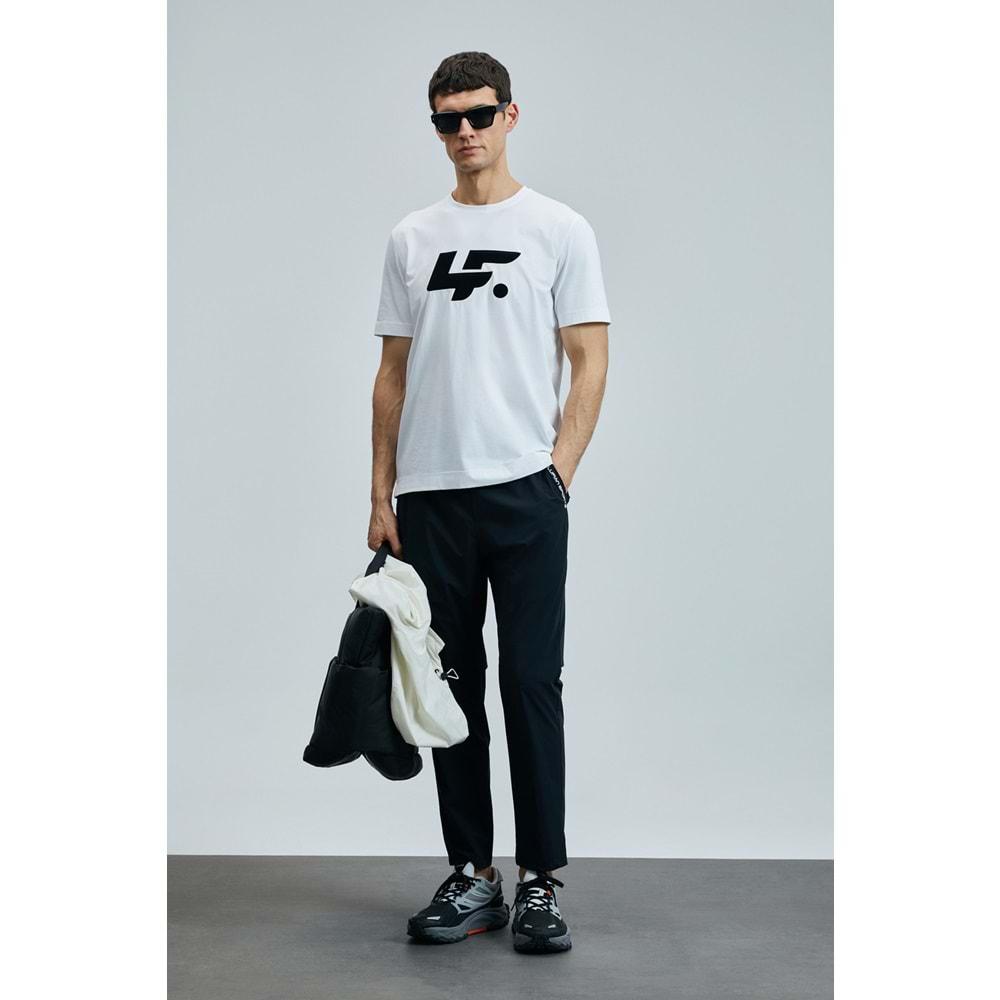 Lufian 111020243 Onıx Modern Grafik T- Shirt Erkek Tişort