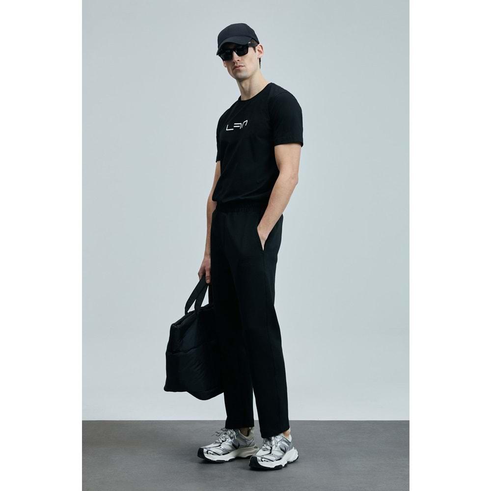 Lufian 111020244 Blaze Modern Grafik Tişort Erkek T-Shirt