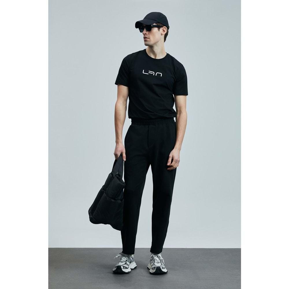 Lufian 111020244 Blaze Modern Grafik Tişort Erkek T-Shirt