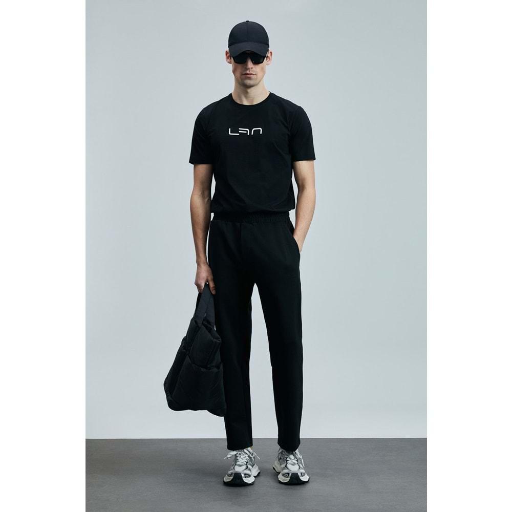 Lufian 111020244 Blaze Modern Grafik Tişort Erkek T-Shirt