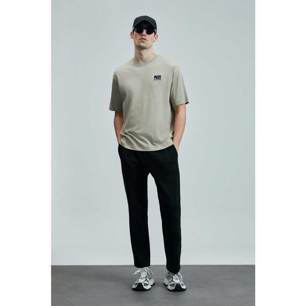 Lufian 111020248 Mask Modern Grafik T- Shirt Erkek Tişort