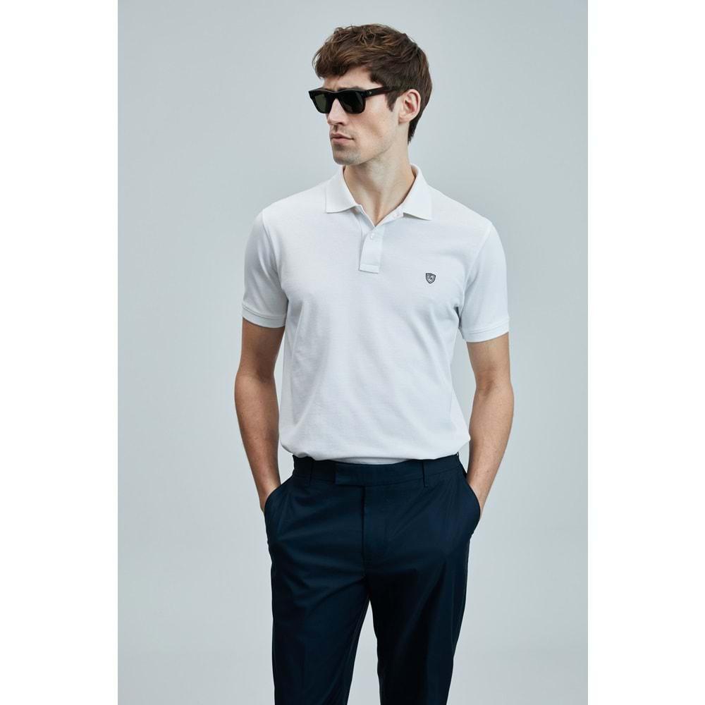 Lufian 111040206 Laon Smart Polo Yaka Tişort Erkek T-Shirt