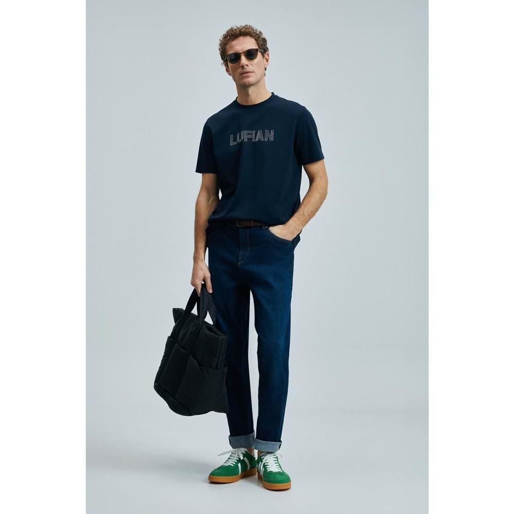 Lufian 111020240 Thınk Modern Grafik Tişort Erkek T-Shirt