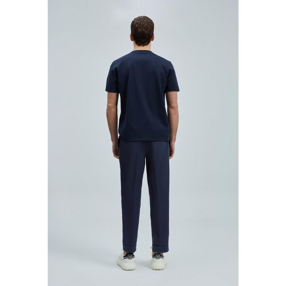 Lufian 111020235 Marcus Modern Grafik Tişort Erkek T-Shirt