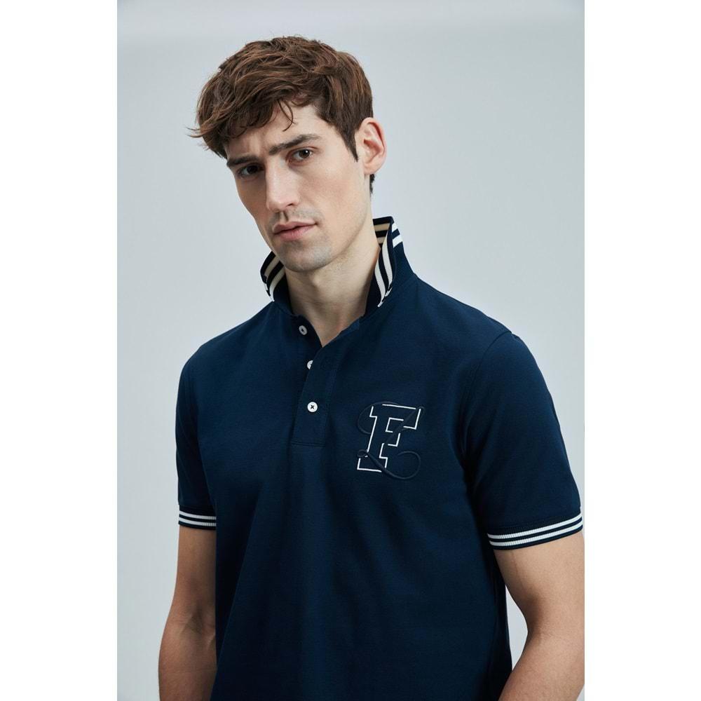 Lufian 111040216 Everes Smart Polo Yaka Tişort Erkek T-Shirt