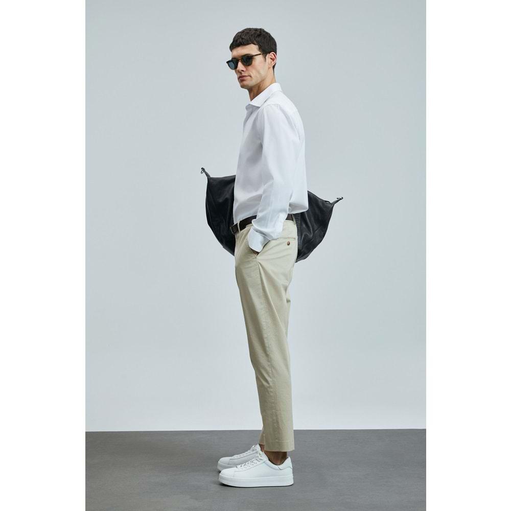 Lufian 111190339 Plus Smart Erkek Chino Pantolon Slim Fit Erkek Pantolon