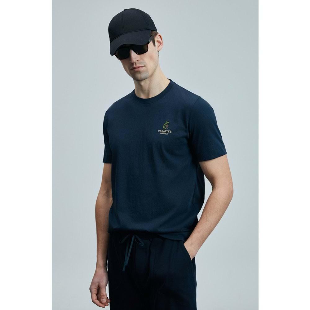 Lufian 111020263 Olıvıa Modern Grafik T- Shirt Erkek Tişort