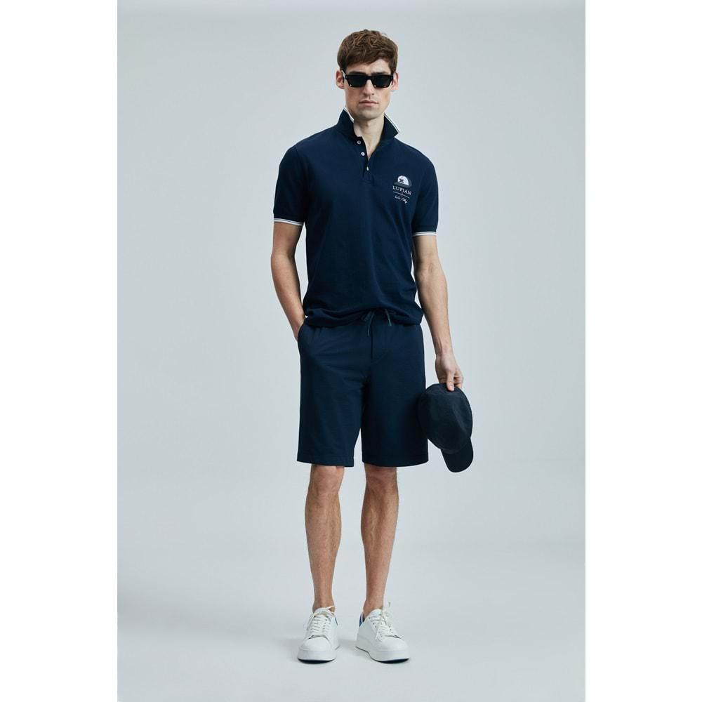 Lufian 111040223 Sandor Smart Polo Yaka Tişort Erkek T-Shirt