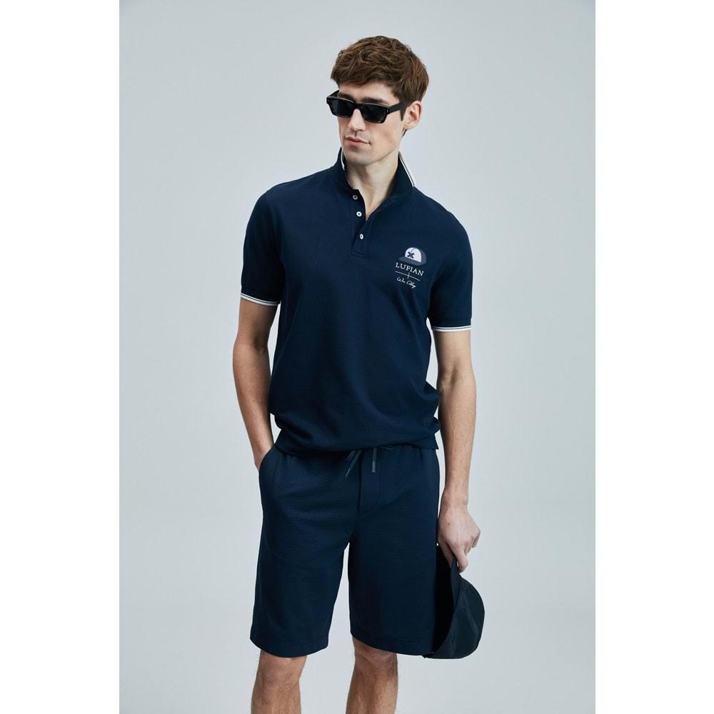 Lufian 111040223 Sandor Smart Polo Yaka Tişort Erkek T-Shirt