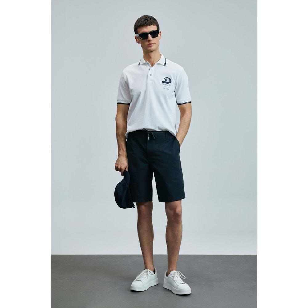 Lufian 111040223 Sandor Smart Polo Yaka Tişort Erkek T-Shirt