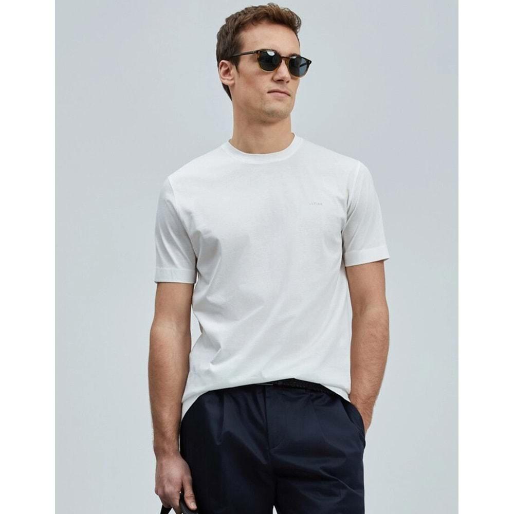 Lufian 111020262 Bran Erkek Basic Tişört Erkek T-Shirt