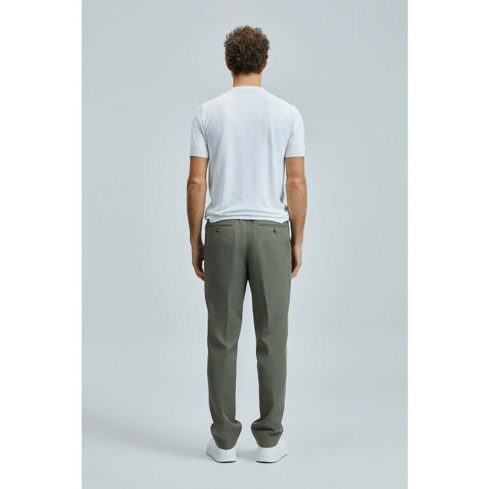 Lufian 111090110 Tıno Modal Karışımlı Tişort Erkek T-Shirt