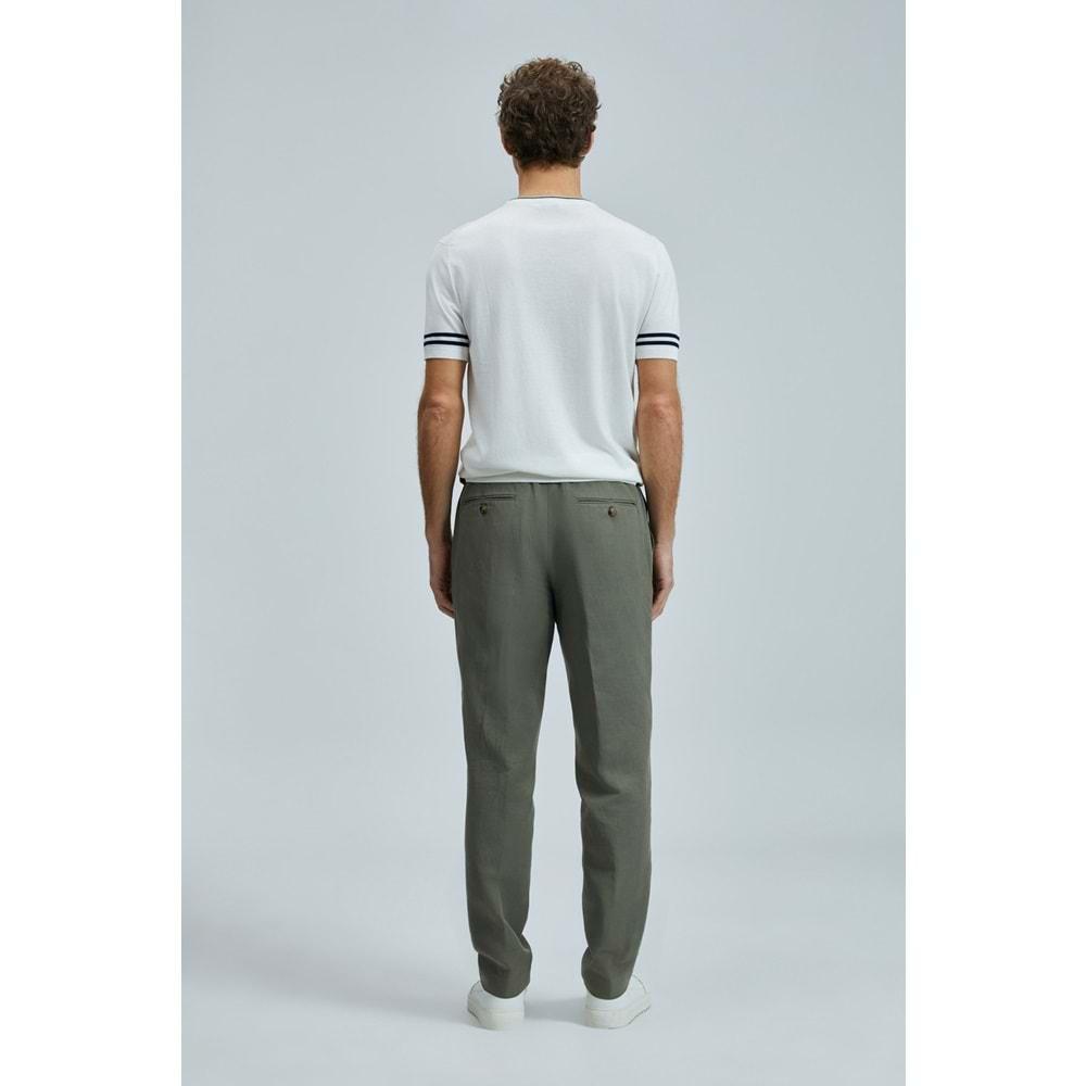 Lufian 111090111 Robert Erkek İpek Karışımlı Kazak T- Shirt Erkek Tişort
