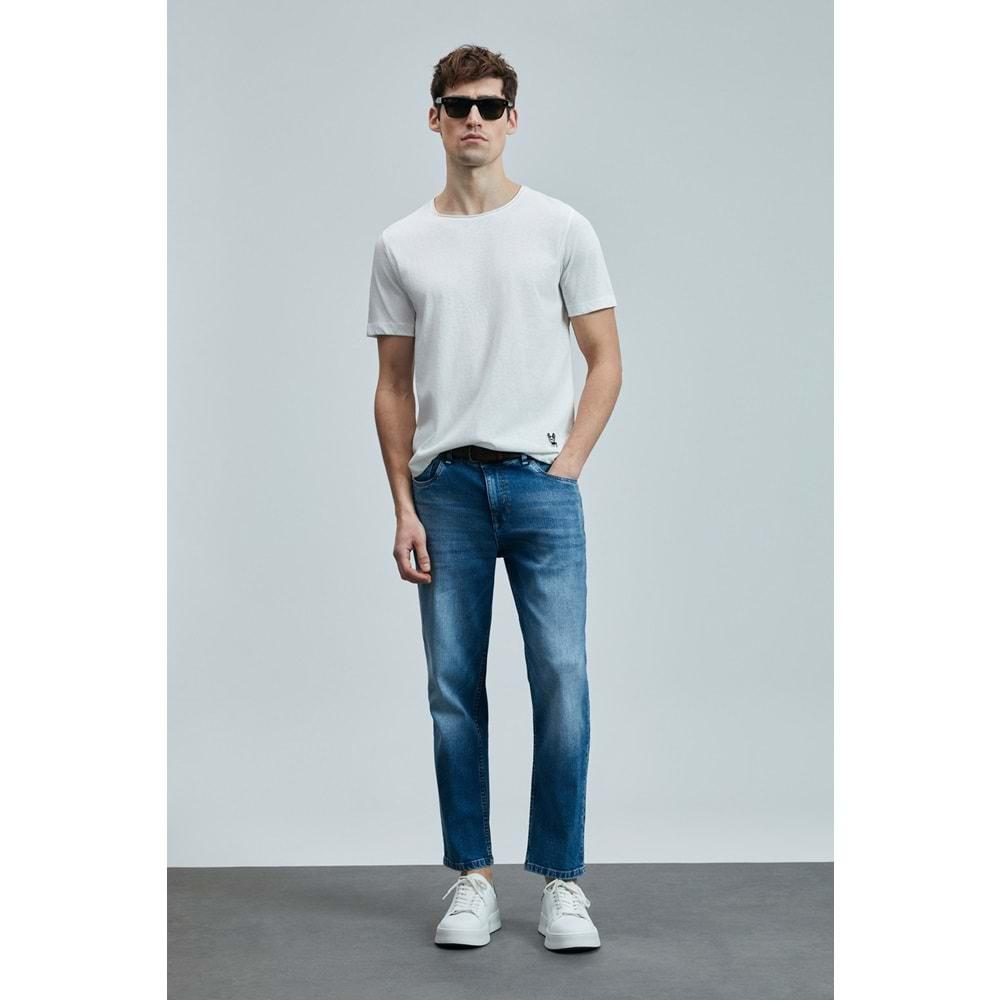 Lufian 111020259 Junya Erkek Basic Tişört Erkek T-Shirt