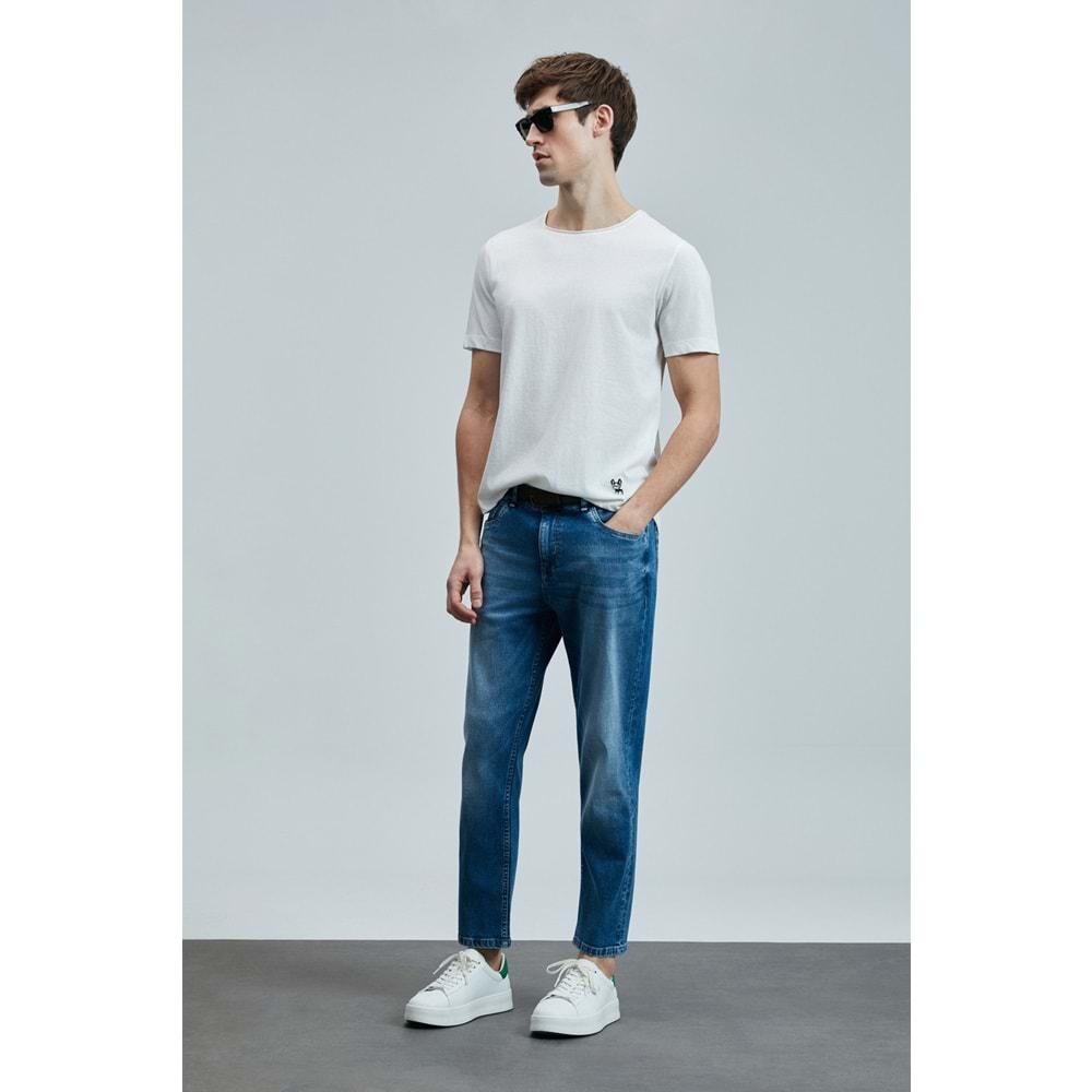 Lufian 111020259 Junya Erkek Basic Tişört Erkek T-Shirt