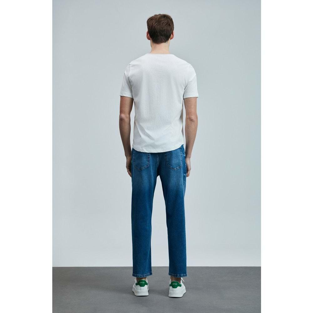 Lufian 111020259 Junya Erkek Basic Tişört Erkek T-Shirt