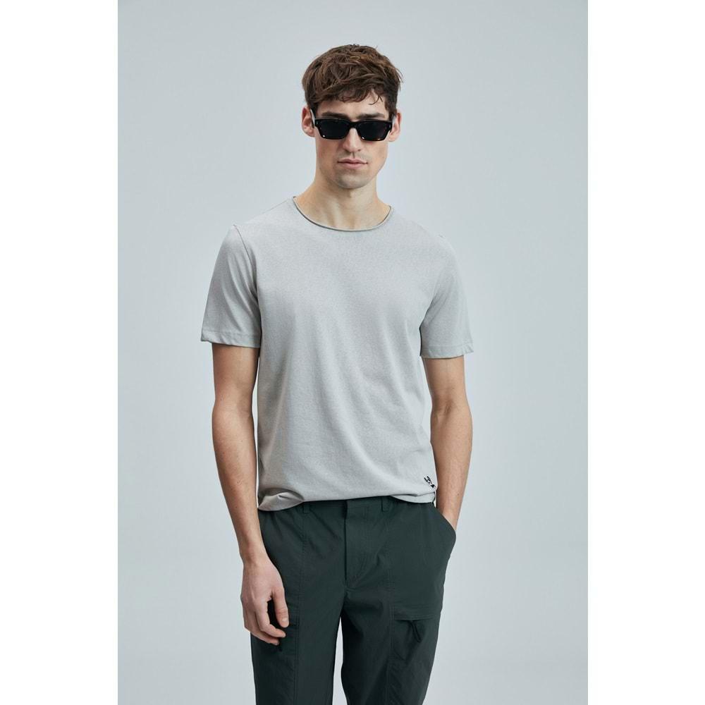 Lufian 111020259 Junya Erkek Basic Tişört Erkek T-Shirt
