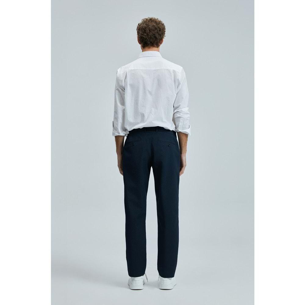 Lufian 111010637 Ellery Erkek Basic Gömlek Regular Fit Beyaz Erkek Gömlek
