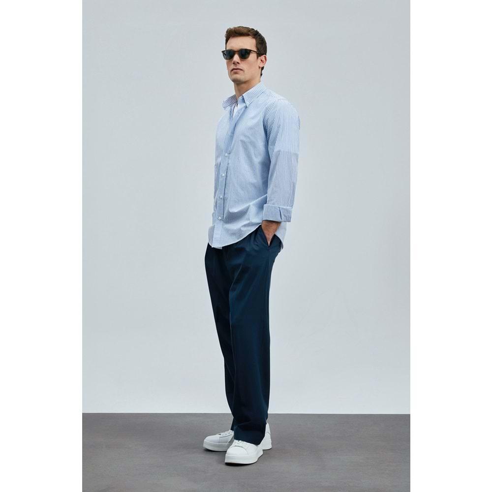 Lufian 111010638 Charles Erkek Basic Gömlek Regular Fit Erkek Gömlek