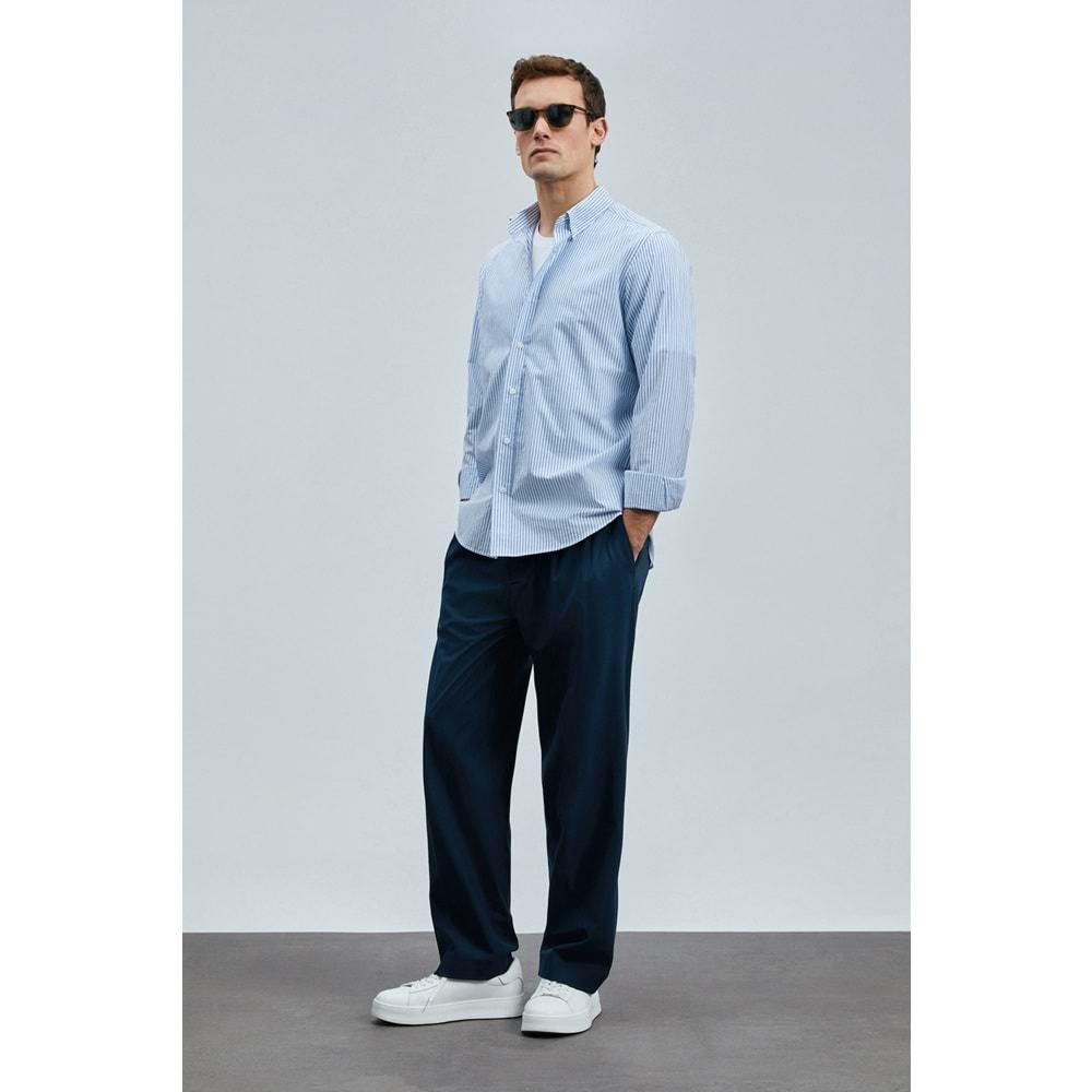 Lufian 111010638 Charles Erkek Basic Gömlek Regular Fit Erkek Gömlek