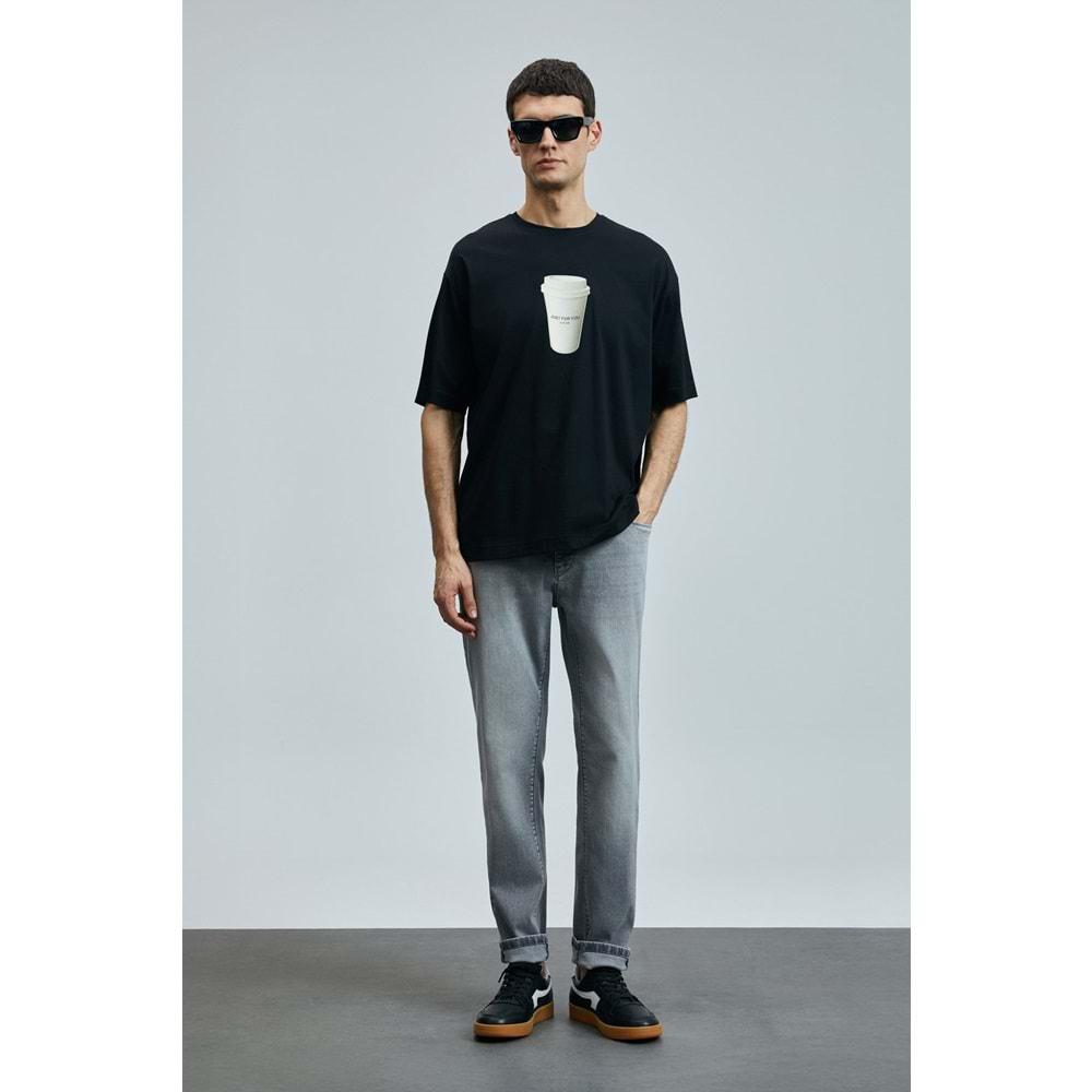 Lufian 111200207 Zeno Smart Jean Erkek Pantolon Slim Fit Erkek Kot Pantolon