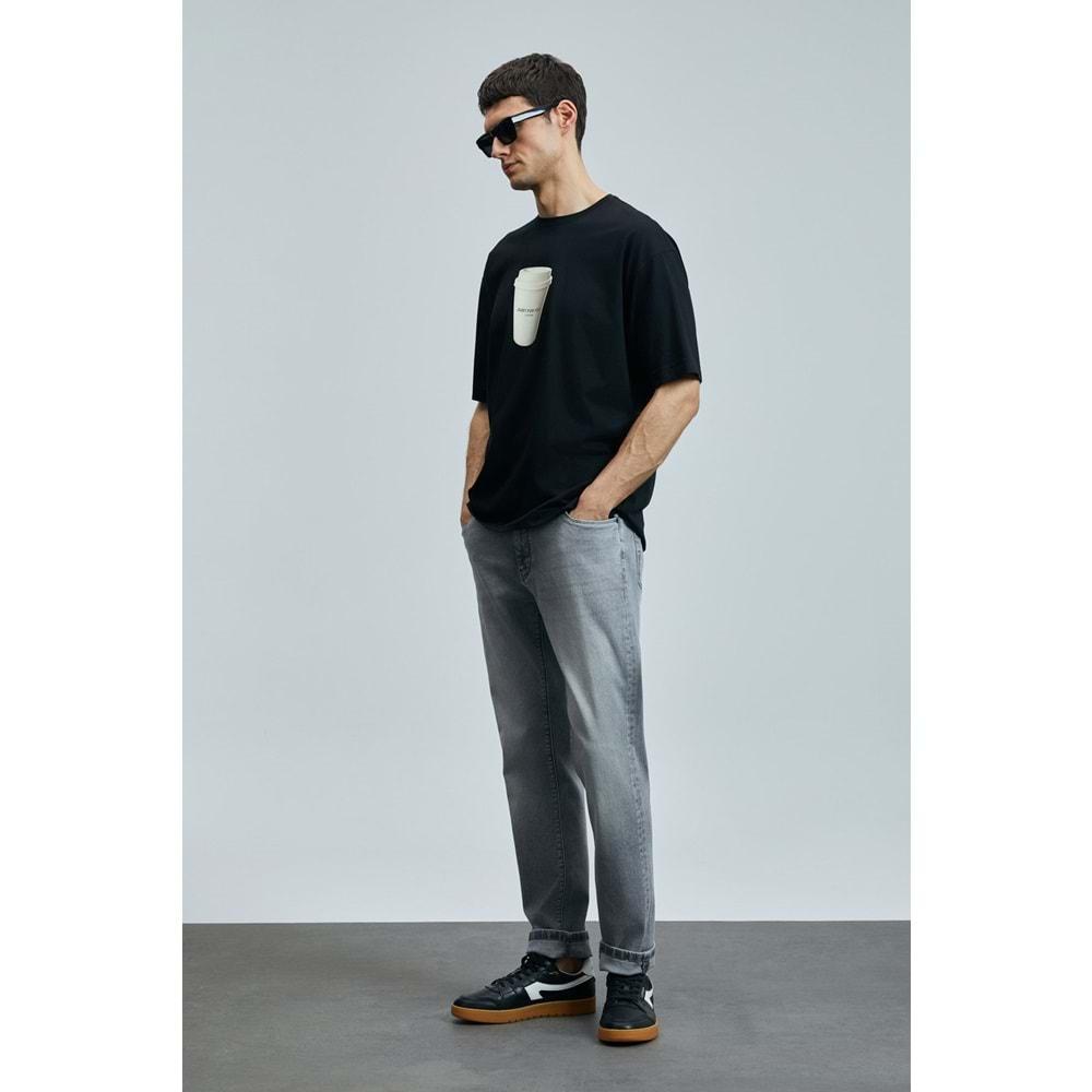 Lufian 111200207 Zeno Smart Jean Erkek Pantolon Slim Fit Erkek Kot Pantolon