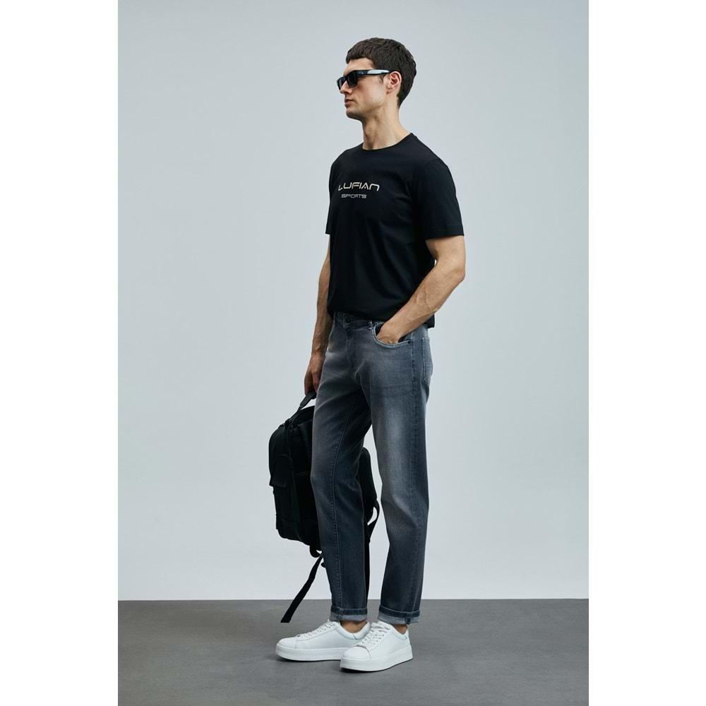 Lufian 111200208 Alfıdo Smart Jean Erkek Pantolon Slim Fit Erkek Kot Pantolon
